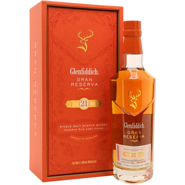 Glenfiddich 21 Year Old / Gran Reserva Rum Cask Finish Speyside Whisky