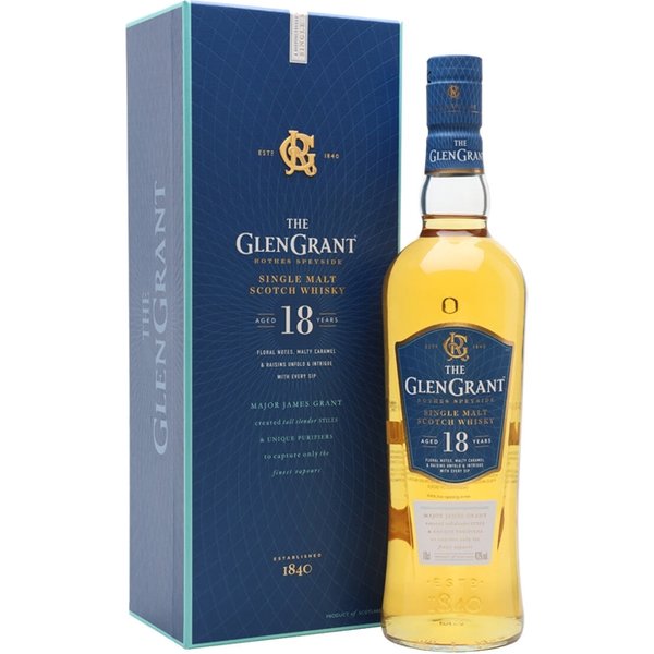 Glen Grant 18 Year Old Speyside Single Malt Scotch Whisky