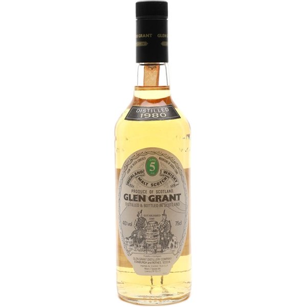 Glen Grant 1980 / 5 Year Old Speyside Single Malt Scotch Whisky