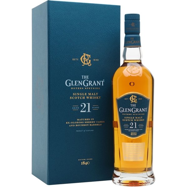 Glen Grant 21 Year Old Speyside Single Malt Scotch Whisky