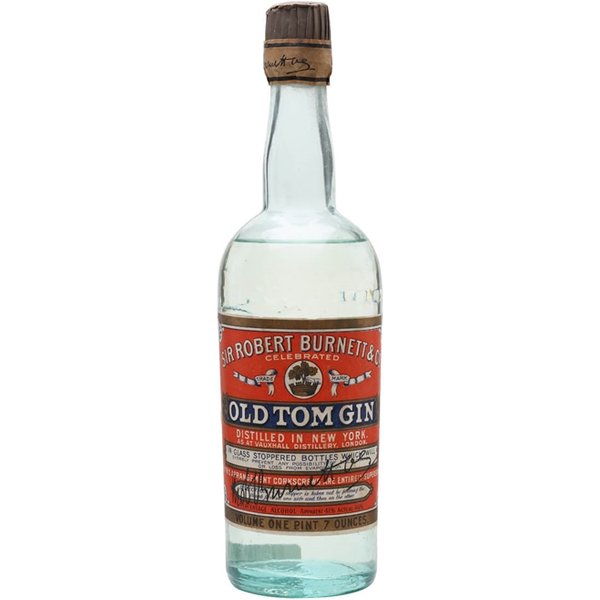 Robert Burnett / Old Tom Gin / Bot.1940s