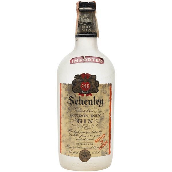 Schenley London Dry Gin / Bot.1960s