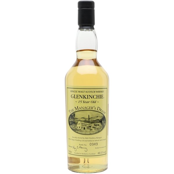 Glenkinchie 15 Year Old / Bot.2010 / Manager's Dram Lowland Whisky