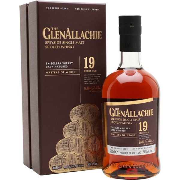 Glenallachie 19 Year Old / Masters of Wood: Ex-Solera Sherry Cask Speyside Whisky