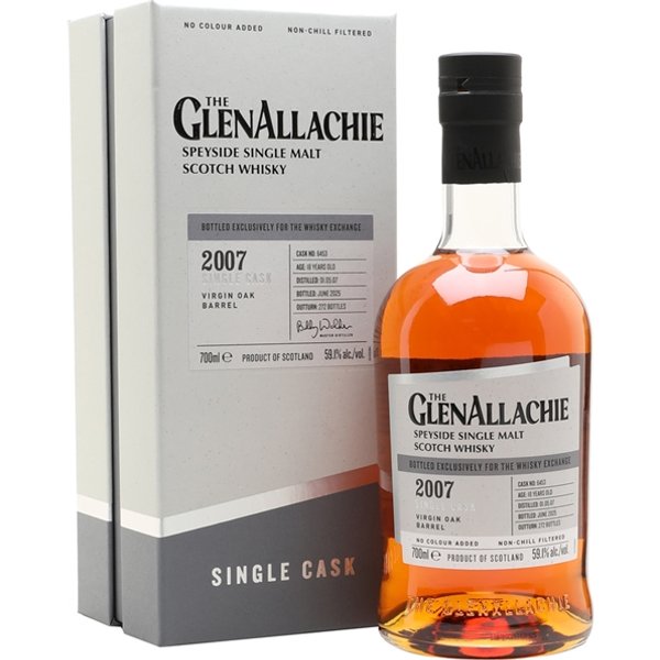 Glenallachie 2007 / 18 Year Old / New Oak / Exclusive to the Whisky Exchange Speyside Whisky