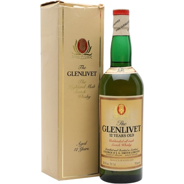 Glenlivet 12 Year Old / Bot.1970s Speyside Single Malt Scotch Whisky
