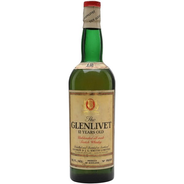 Glenlivet 12 Year Old / Bot.1970s Speyside Single Malt Scotch Whisky