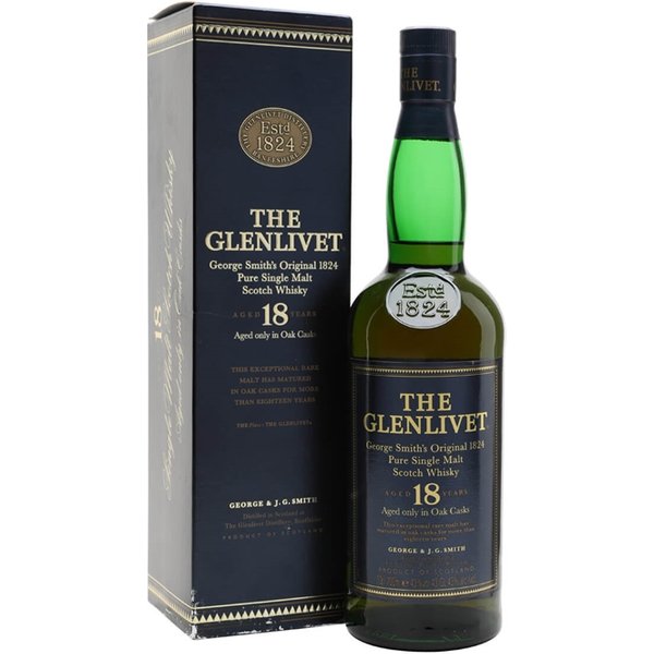 Glenlivet 18 Year Old / Bot.1990s Speyside Single Malt Scotch Whisky
