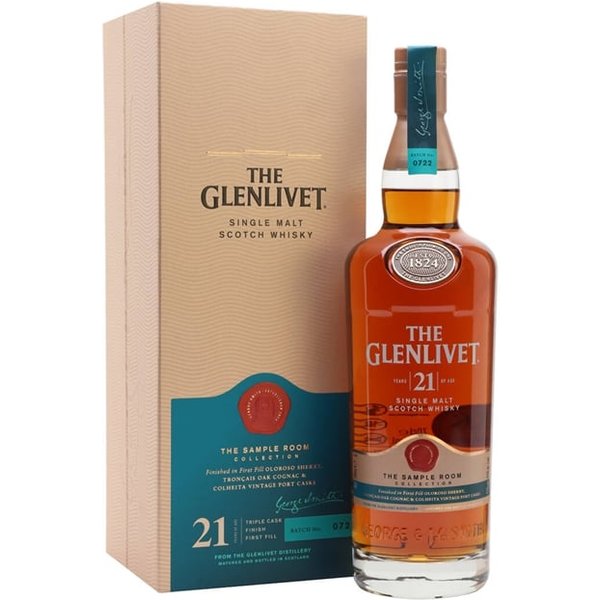 Glenlivet 21 Year Old / The Sample Room Collection Speyside Whisky