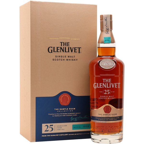 Glenlivet 25 Year Old / The Sample Room Collection Speyside Whisky