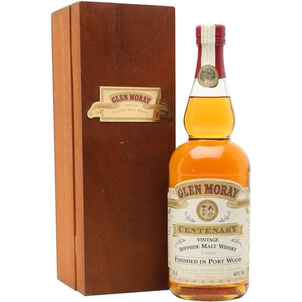 Glen Moray Centenary / Port Wood Finish / Bot.1997 Speyside Whisky