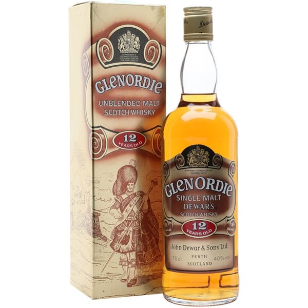 Glenordie 12 Year Old / Bot.1980s Highland Single Malt Scotch Whisky