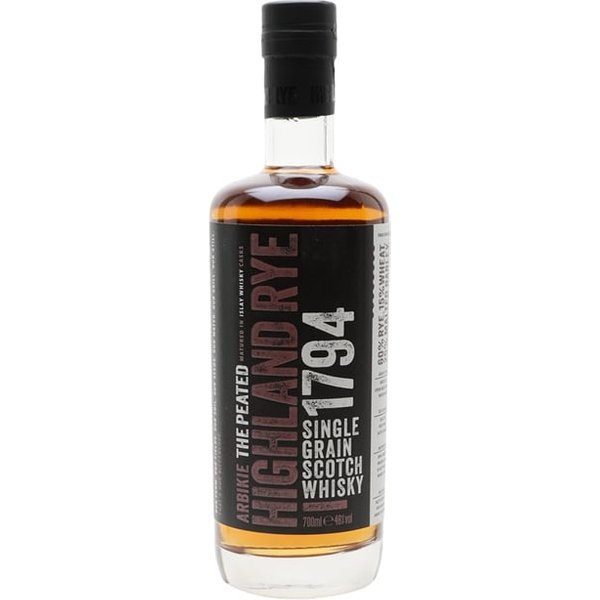 Arbikie The Peated Highland Rye 1794 Single Grain Scotch Whisky Single Whisky