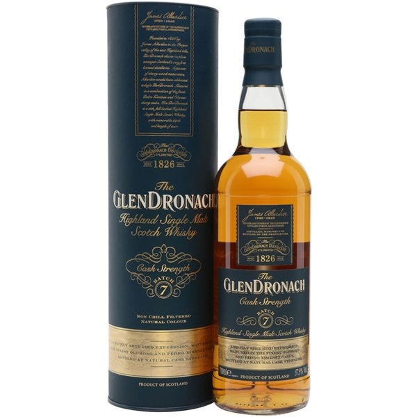 Glendronach Cask Strength / Batch 7 Highland Single Malt Scotch Whisky