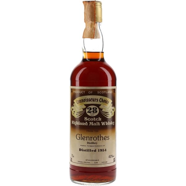 Glenrothes 1954 / 28 Year Old / Sherry Cask / Connoisseurs Choice Speyside Whisky