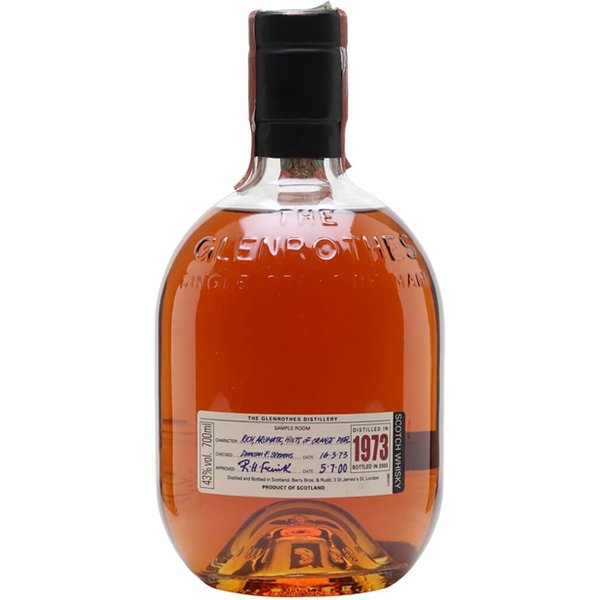 Glenrothes 1973 / 27 Year Old Speyside Single Malt Scotch Whisky