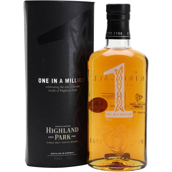 Highland Park 12 Year Old / One In A Million Island Whisky