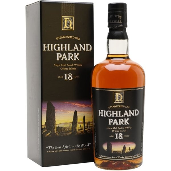 Highland Park 18 Year Old / Bot.1990s Island Single Malt Scotch Whisky