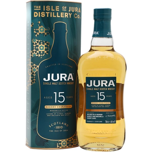 Jura 15 Year Old Sherry Cask Island Single Malt Scotch Whisky
