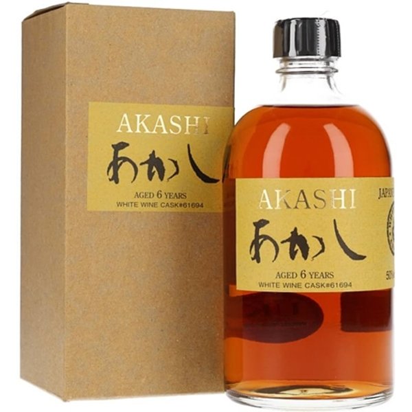 Akashi 6 Year Old / White Wine Cask Japanese Single Malt Whisky