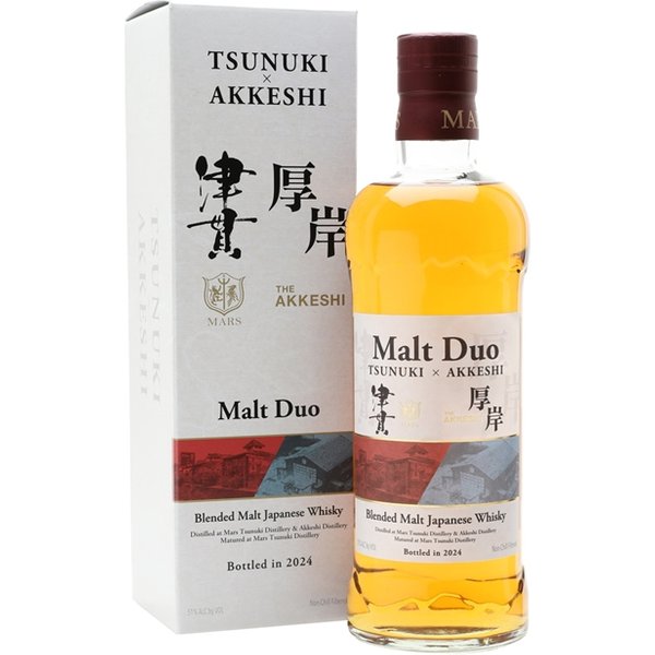 Mars Malt Duo Tsunuki x Akkeshi Japanese Blended Malt Whisky