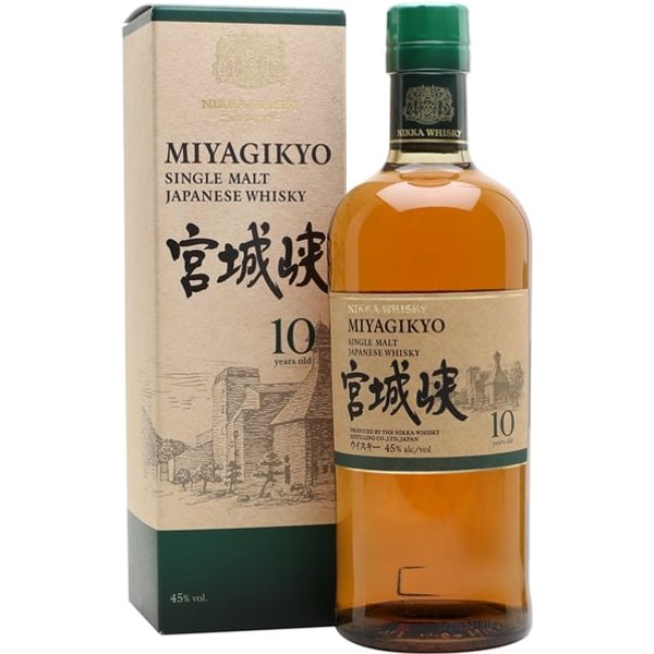 Miyagikyo 10 Year Old Single Malt Japanese Whisky