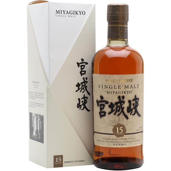 Miyagikyo 15 Year Old Japanese Single Malt Whisky