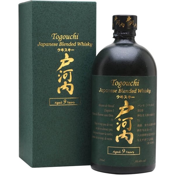 Togouchi 9 Year Old World Blended Whisky