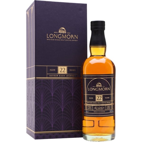 Longmorn 22 Year Old Single Batch Speyside Single Malt Scotch Whisky