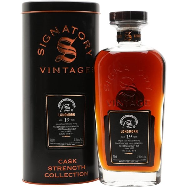 Longmorn 2005 / 19 Year Old / Cask #18070 / Signatory Symington’s Choice Speyside Whisky