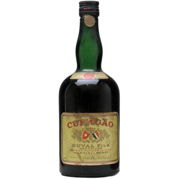 Duval Fils Curacao / Martini & Rossi / Bot.1950s