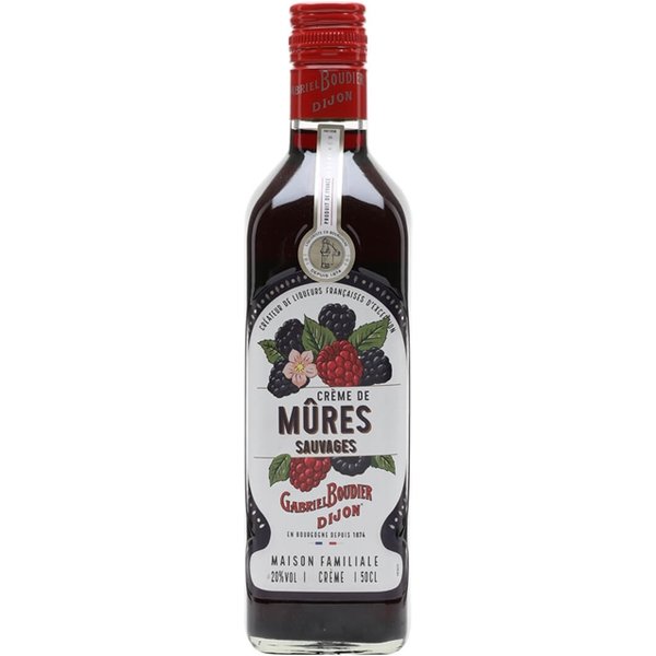 Gabriel Boudier Creme de Mures Sauvages (Blackberry) Liqueur