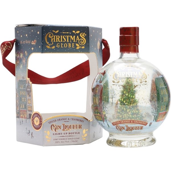 Christmas Globe Spiced Orange & Cranberry Gin Liqueur / Gravity Drinks