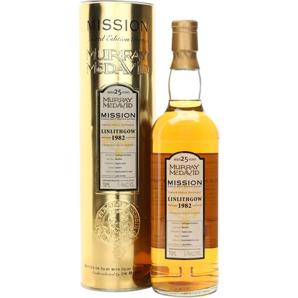 Linlithgow 1982 / 25 Year Old / Murray McDavid Lowland Whisky