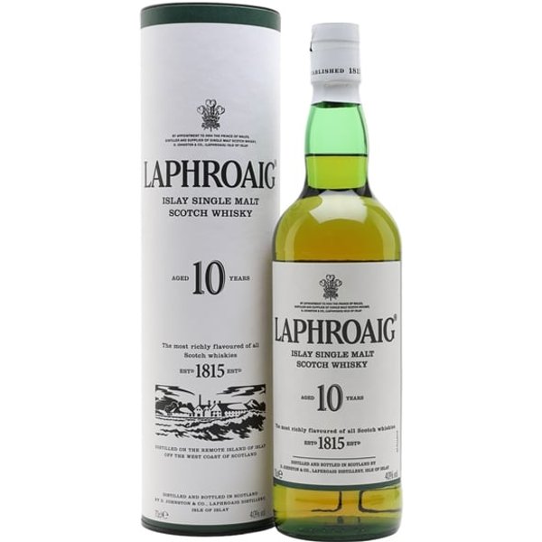 Laphroaig 10 Year Old Islay Single Malt Scotch Whisky