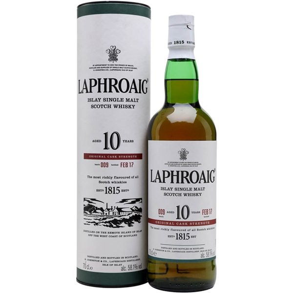Laphroaig 10 Year Old Cask Strength / Batch 009 / Bot.2017 Islay Whisky
