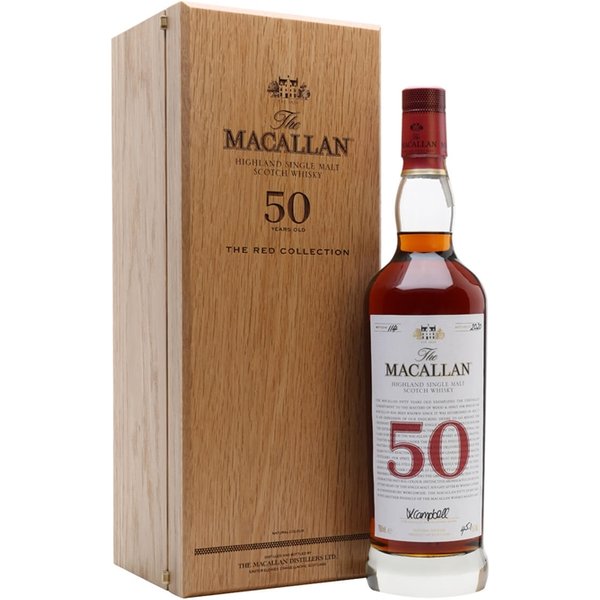 Macallan 50 Year Old / The Red Collection / 2020 Release Speyside Whisky