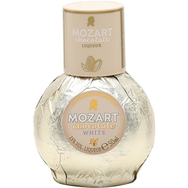 Mozart White Chocolate Vanilla Cream Liqueur Miniature