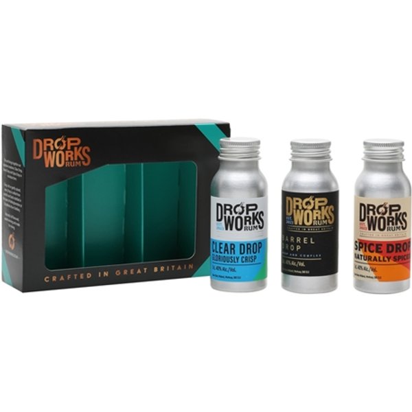 Drop Works Rum Triple Miniature Gift Set / 3x5cl