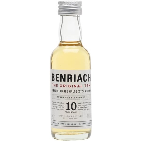 Benriach The Original Ten / 10 Year Old / Miniature Speyside Whisky