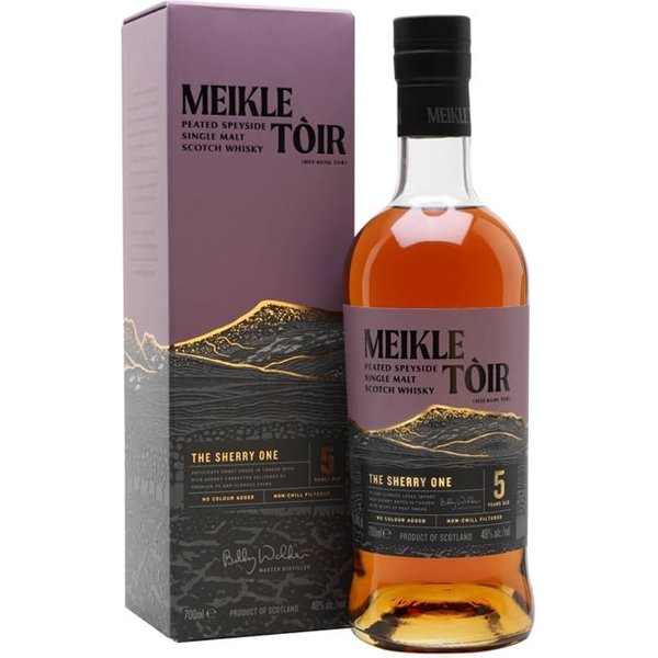 Meikle Toir 5 Year Old The Sherry Speyside Single Malt Scotch Whisky