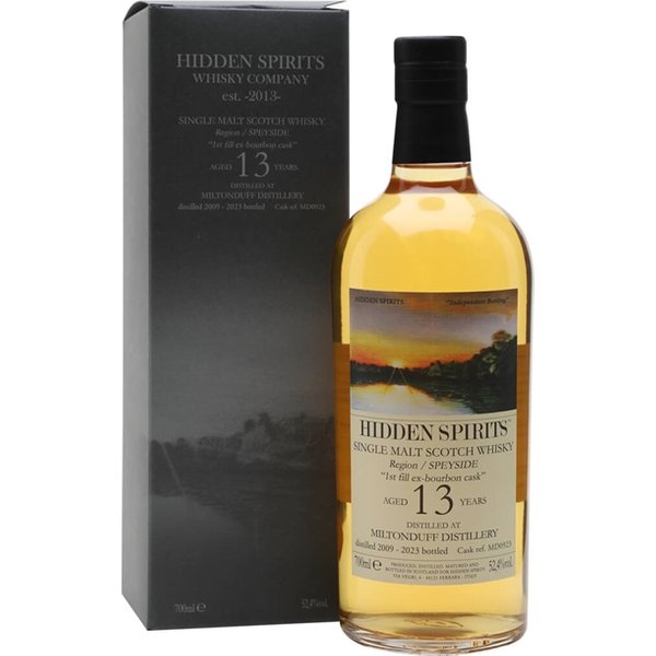 Miltonduff 2009 / 13 Year Old / Hidden Spirits Speyside Whisky