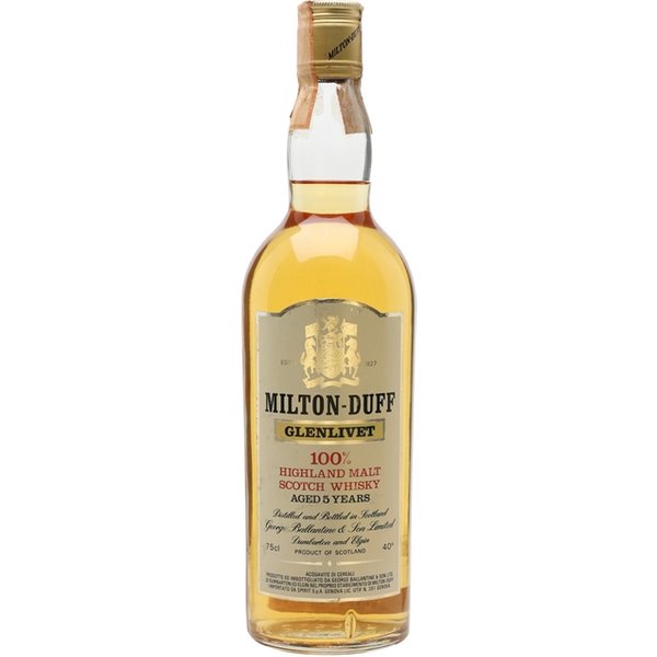 Miltonduff 5 Year Old / Bot.1970s Speyside Single Malt Scotch Whisky
