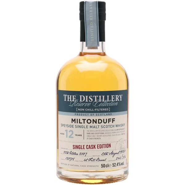 Miltonduff 2007 / 12 Year Old / Distillery Reserve Collection Speyside Whisky