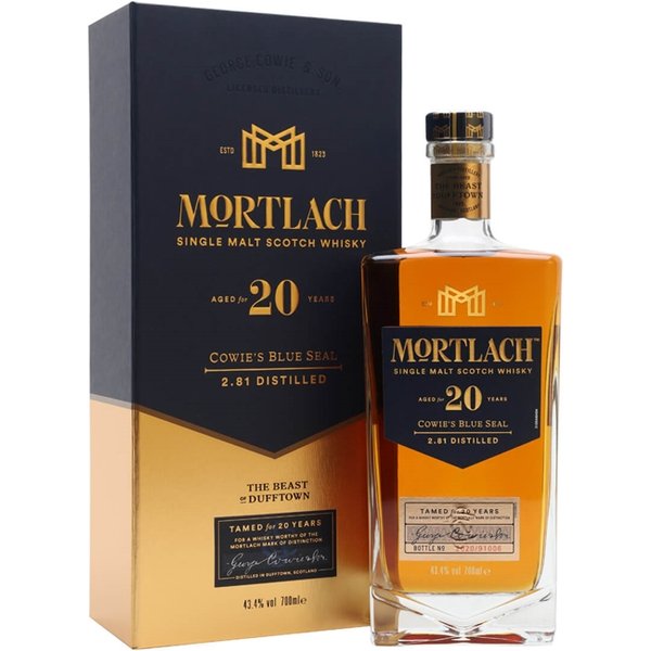 Mortlach 20 Year Old / Cowie's Blue Seal Speyside Whisky