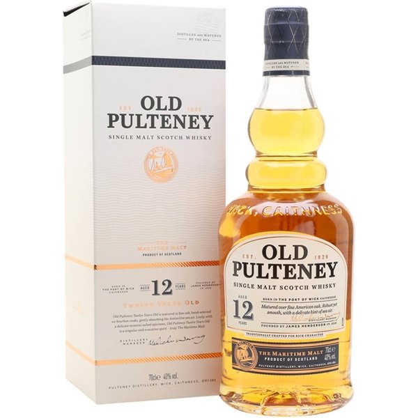 Old Pulteney 12 Year Old Highland Single Malt Scotch Whisky