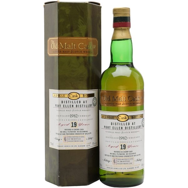 Port Ellen 1982 / 19 Year Old / Sherry Cask / Old Malt Cask Islay Whisky