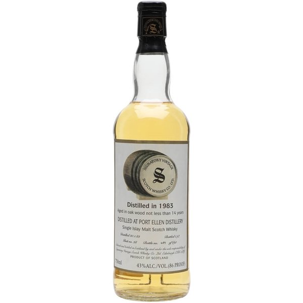 Port Ellen 1983 / 14 Year Old / Cask #28 / Signatory Islay Whisky