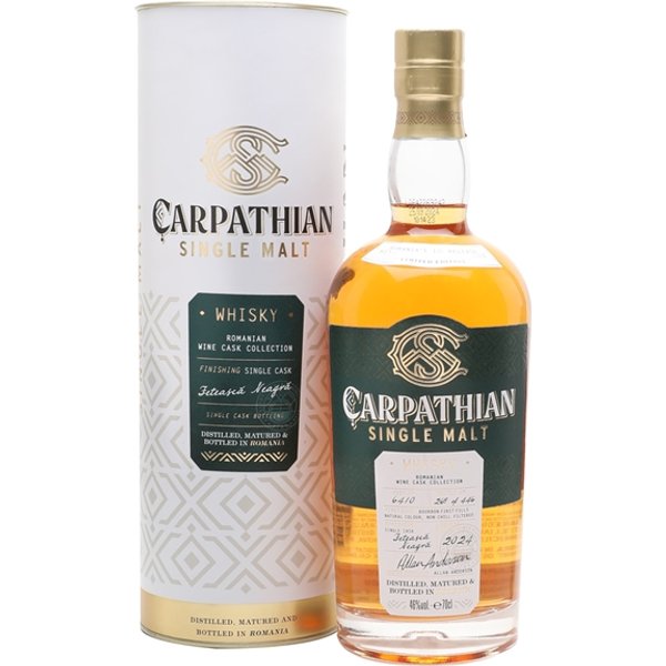 Carpathian Feteasca Neagra Wine Cask Finish Single Malt Whisky Single Whisky