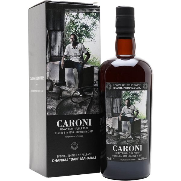 Caroni Trinidad 1996 / 25 Year Old / Dhanraj Maharaj Employees 5th Release